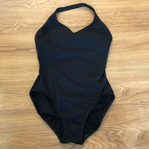 Joffrey Ballet School Halter V-Neck Dance Leotard
